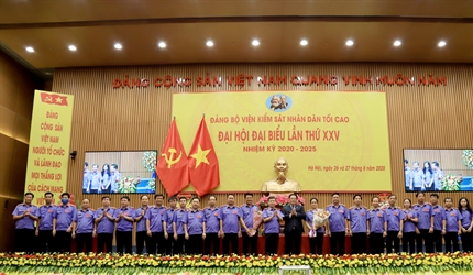 Đại hội Đảng bộ VKSND tối cao lần thứ XXV, nhiệm kỳ 2020 - 2025